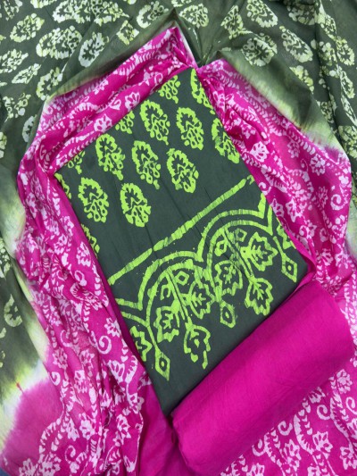 Premium Quality Mom Batik Unstitched Three Pieces New Design