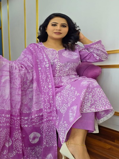 Unstitched Three Piece (Kameez, Salwar, Dupatta)