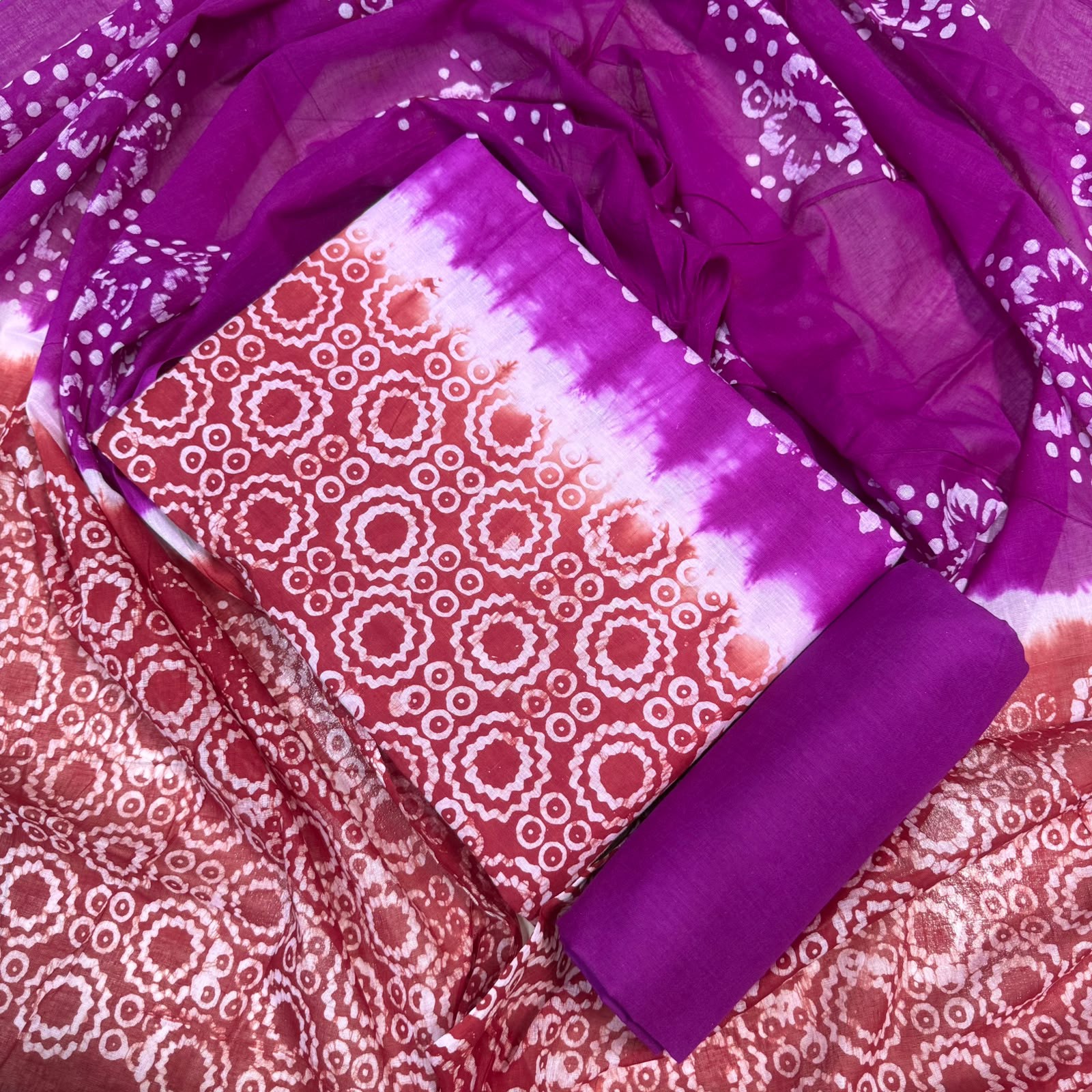 Premium Quality Mom Batik Unstitched Three Pieces New Design