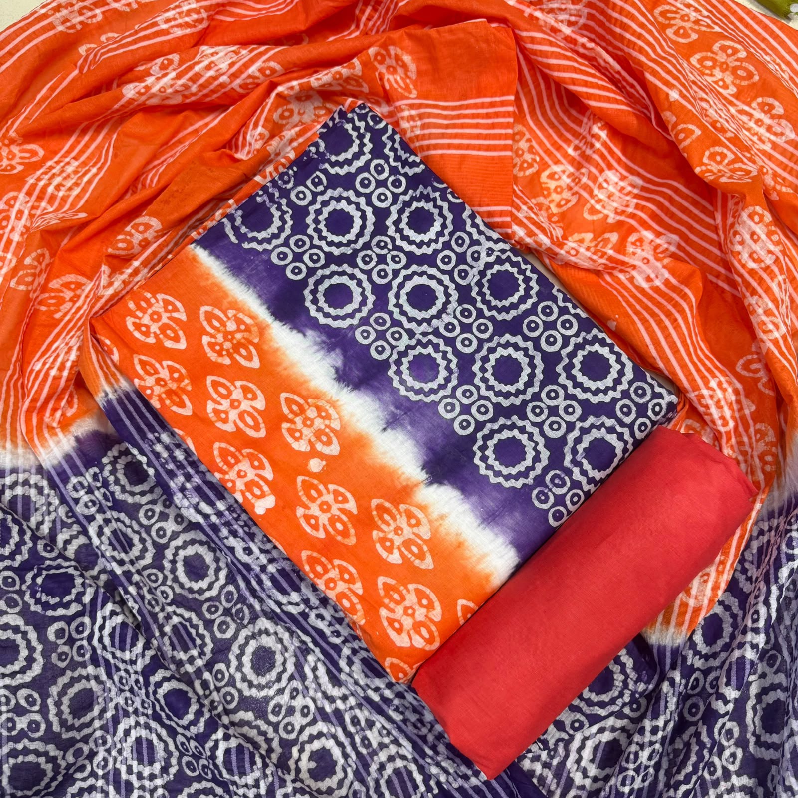 Premium Quality Mom Batik Unstitched Three Pieces New Design