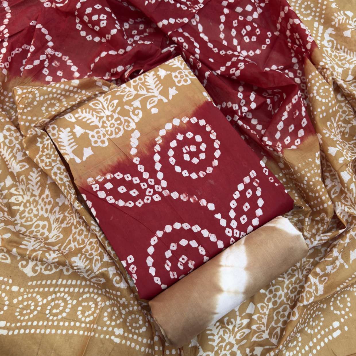 Premium Quality Mom Batik Unstitched Three Pieces New Design
