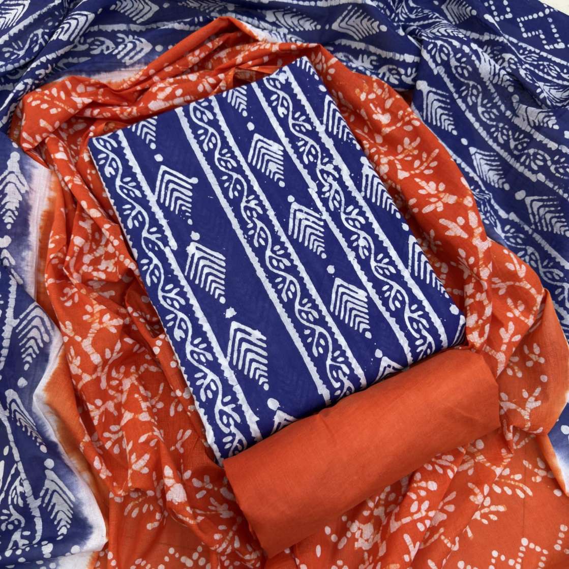 Premium Quality Mom Batik Unstitched Three Pieces New Design
