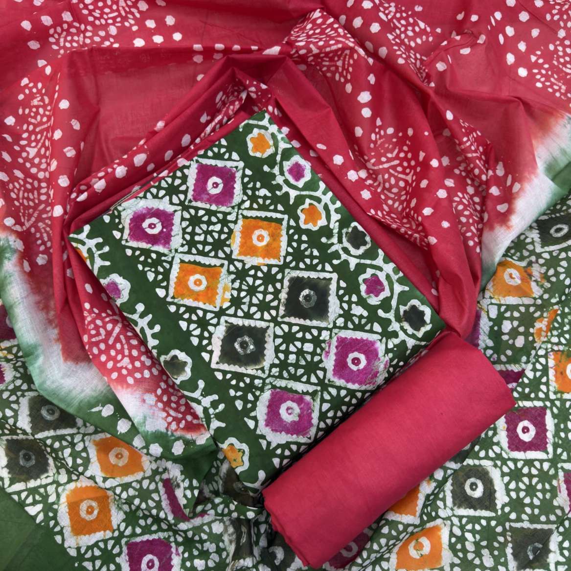 Premium Quality Mom Batik Unstitched Three Pieces New Design
