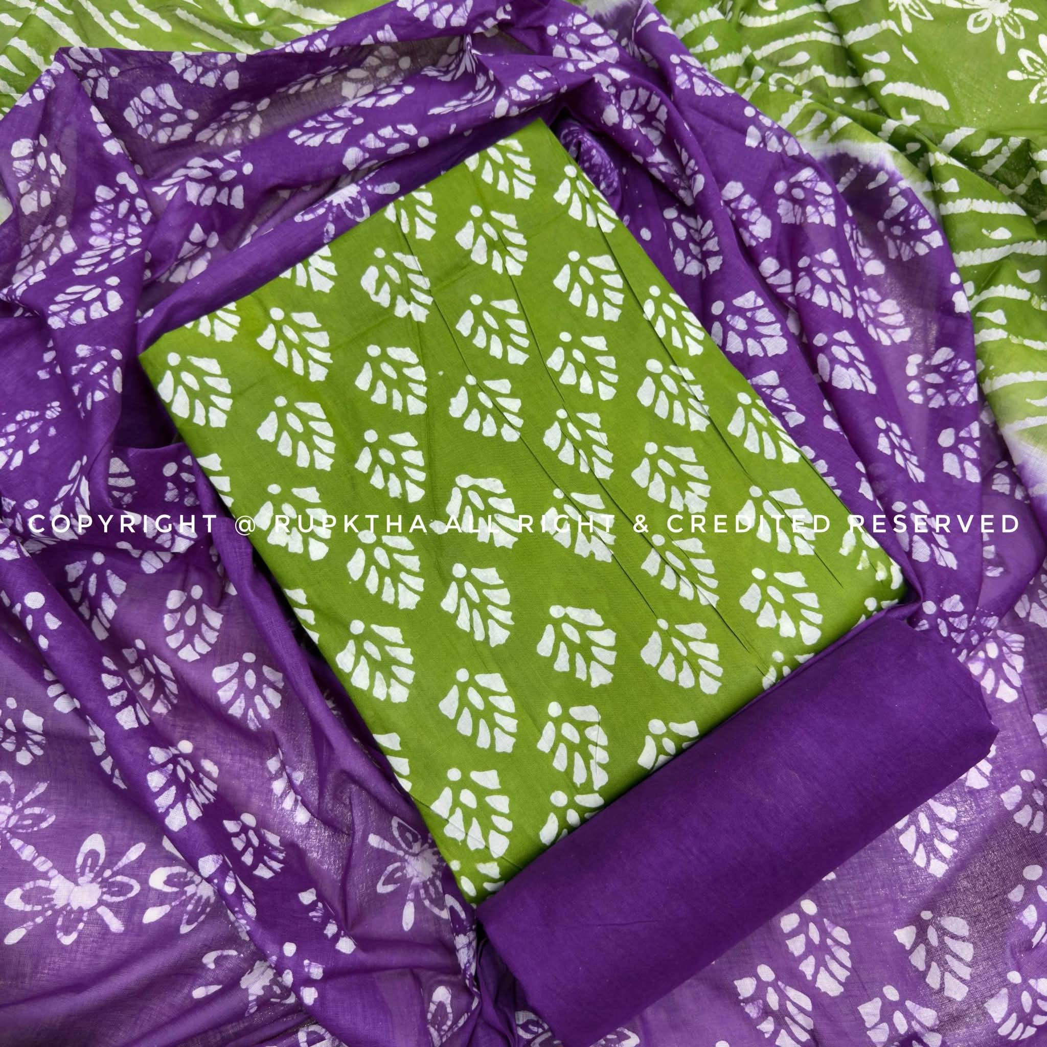 Premium Quality Mom Batik Unstitched Three Pieces New Design