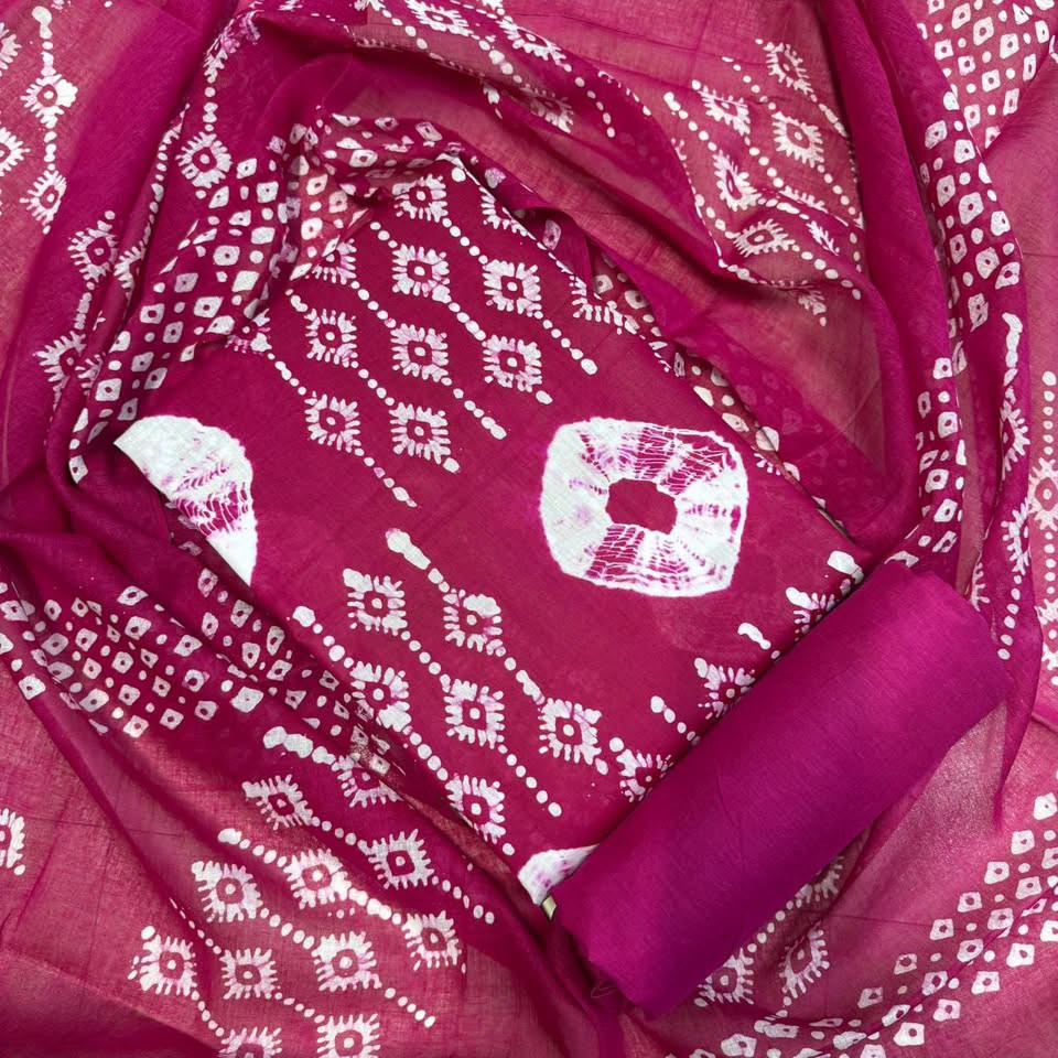 Premium Quality Mom Batik Unstitched Three Pieces New Design